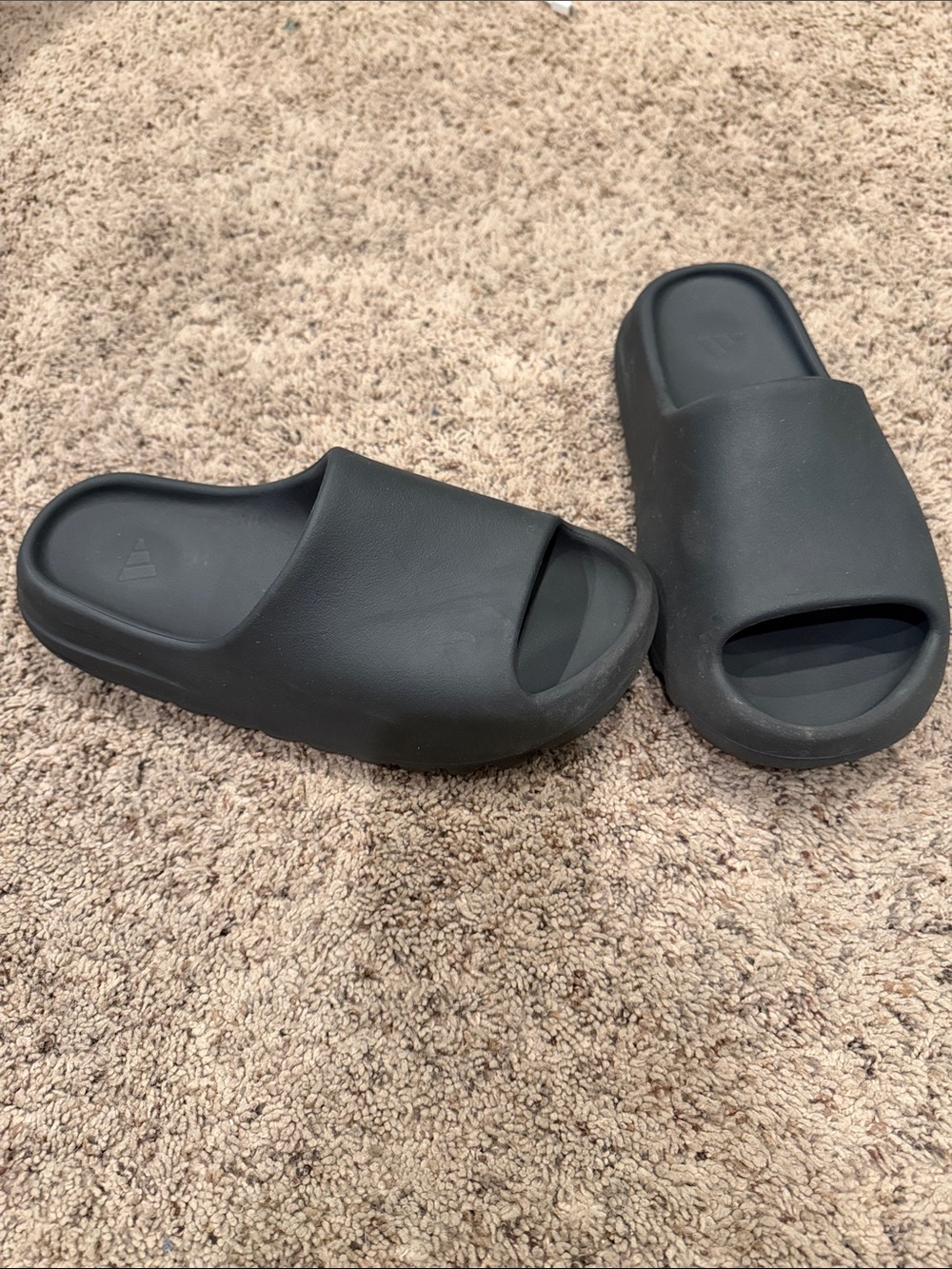 Yeezy Slide Sandals in Black